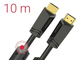 Kabel HDMI 2.0b 4k 10m pozłacane końcówki