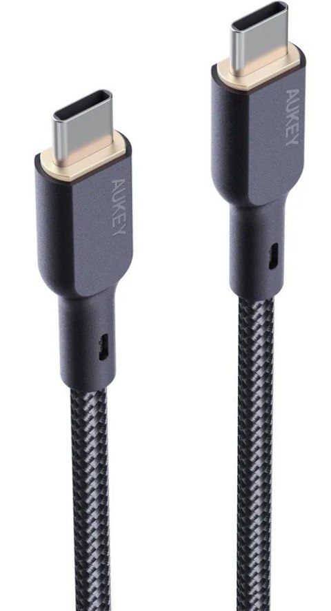 CB-KCC101 kabel USB-C - USB-C 1m 100W PD 5A 20V kevlar + nylonowy oplot