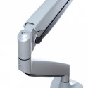 Uchwyt biurkowy gazowy do 1 monitora LED/LCD 17-45 cali L-35HD 1-15KG 1xUSB-A 1xUSB-C 3.0 HEAVY DUTY