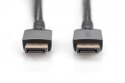 Kabel połączeniowy PREMIUM DisplayPort 8K60Hz UHD DP/DP M/M 1m Czarny