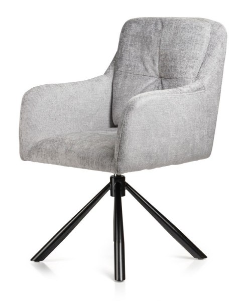 Krzesło Idaho szare z auto powrotem