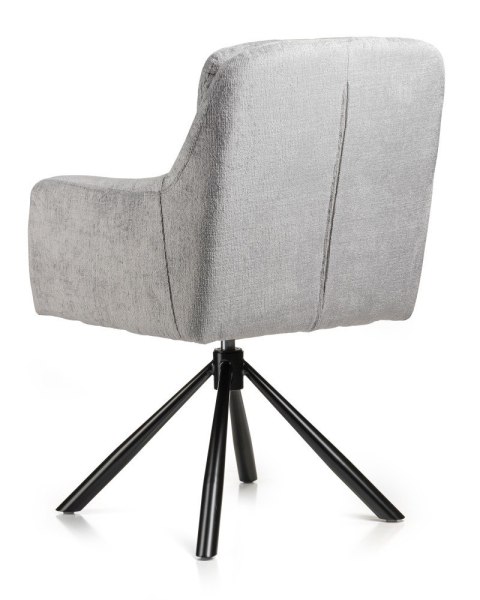 Krzesło Idaho szare z auto powrotem