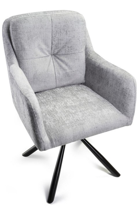 Krzesło Idaho szare z auto powrotem