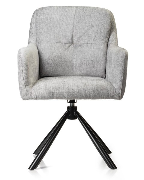 Krzesło Idaho szare z auto powrotem