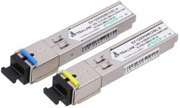 EXTRALINK SFP 1.25G WDM 1310/1550NM SM 20KM SC - PAIR