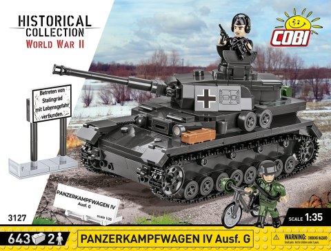 Klocki Panzerkampfwagen IV Ausf. G 643 klocków