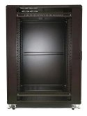 Szafa rack 27U 600x800mm czarna stojąca