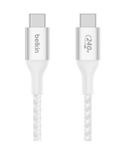Kabel BoostCharge USB-C/USB-C 240W 2m biały