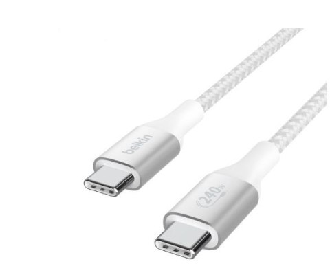 Kabel BoostCharge USB-C/USB-C 240W 2m biały