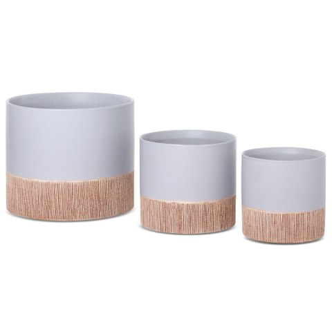 Osłonka ceramiczna MILI2 szara 13 cm