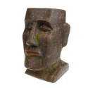 Donica osłonka Głowa Moai 42 cm Doniczka na kwiaty w kształcie posągu Moai znanego z Wysp Wielkanocnych wykonana z magnezji o wy