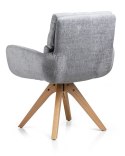 Krzesło Verde szare obrotowe