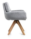 Krzesło Verde szare obrotowe