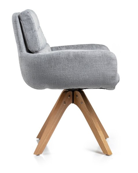 Krzesło Verde szare obrotowe