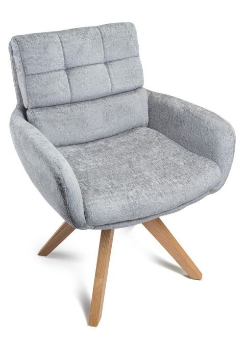 Krzesło Verde szare obrotowe