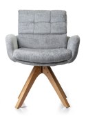 Krzesło Verde szare obrotowe