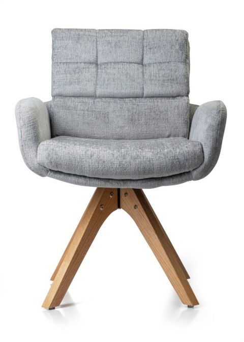 Krzesło Verde szare obrotowe