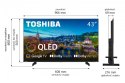 Telewizor QLED 43 cale 43QG5E63DG