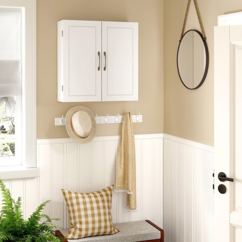 Pojemna szafka łazienkowa ścienna 60 cm