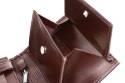 Skórzany portfel męski PPM4 BROWN