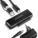 Adapter ADSA-FPX USB-C 10Gbps SATA 6G 2.5/3.5 cala SSD/HDD FASTPORT X, w tym zasilacz, 60cm USB-C/USB-A kabel