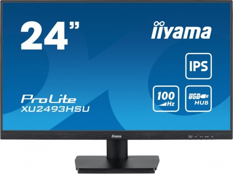 Monitor 24 cale XU2493HSU-B7,IPS.HDMI.DP.2x2W.USBx2,300cd