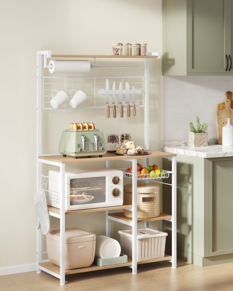 Regał kuchenny z listwą magnetyczną