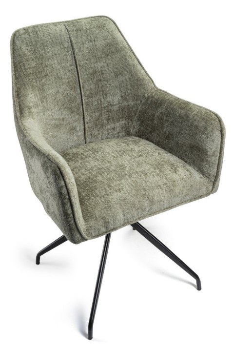 2 krzesła Fiori zielone z auto powrotem