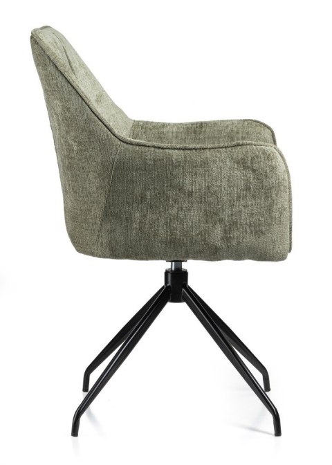 2 krzesła Fiori zielone z auto powrotem