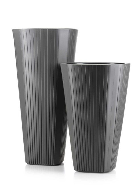 Donica Mora wysoka antracyt 39xh61 cm