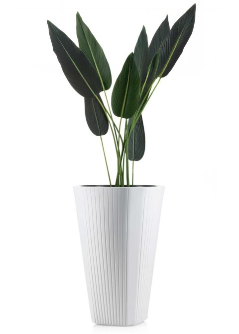 Donica Mora wysoka biała 39xh61 cm