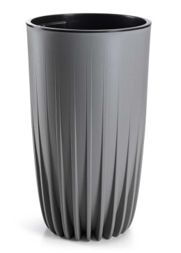 Donica Stripped Wysoka szara 30xh51 cm