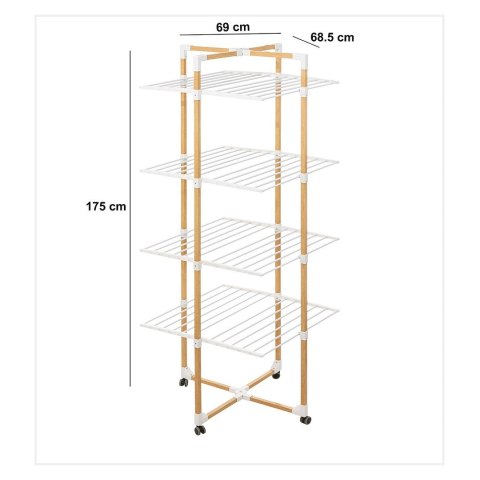 Modułowa suszarka na kółkach Biała