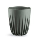 Donica Stripped recykling szarozielona h23x19 cm