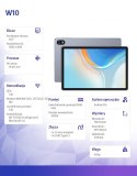 Tablet Tab W10 WiFi 10.1" 4/128GB Space Grey z ładowarką