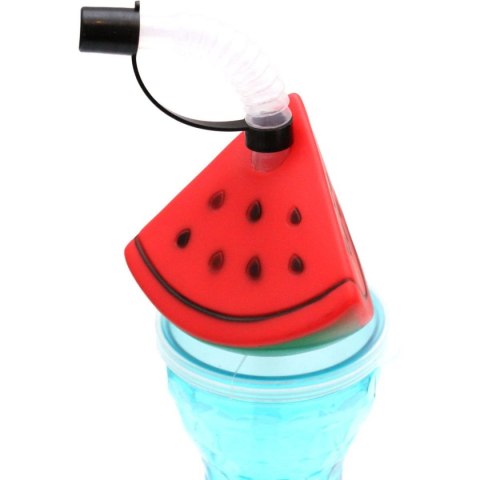 BIDON BUTELKA SPORTOWA ZE SŁOMKĄ 500ML NIEBIESKI EXCELLENT HOUSEWARE