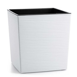 Donica Flore Riflo biała h30x30 cm