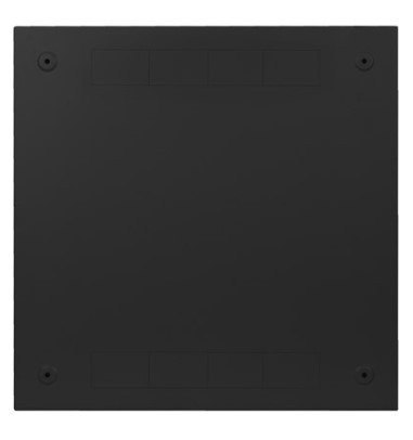 Szafa instalacyjna rack wisząca 19 cali 6U+3U 540x200 niskoprofilowa (złożona) czarna