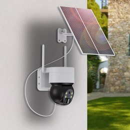 Kamera solarna inteligentna PTZ WiFi z panelem słonecznym 5W ASC006-WF - biała