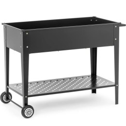 Wózek kwietnik ogrodowy metalowy na kwiaty zioła z półką 100 x 50 x 79 cm