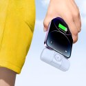 Mini powerbank 5000mAh 15W iPhone Lightning i ładowarką do Apple Watch - niebieski