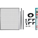 MOSKITIERA OKNO ALU 150X130CM GARDEN LIFE