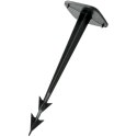 SZPILKI GROTY KOŁKI DO AGROWŁÓKNINY OBRZEŻY PALISAD HARPOON PEG 12,5CM 50SZT