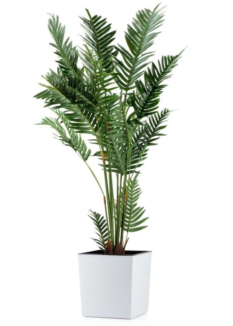 Donica Flore Riflo biała h30x30 cm