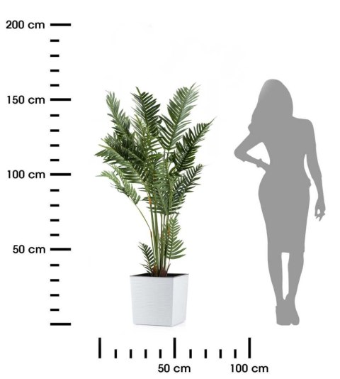 Donica Flore Riflo biała h30x30 cm