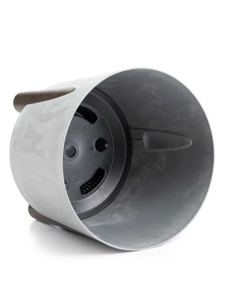 Donica Moss recykling szary beton 30xh28,5 cm