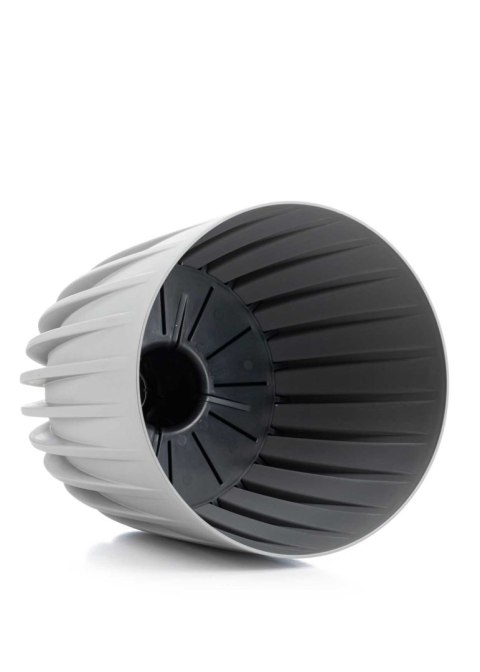 Donica Stripped szara h30x25 cm