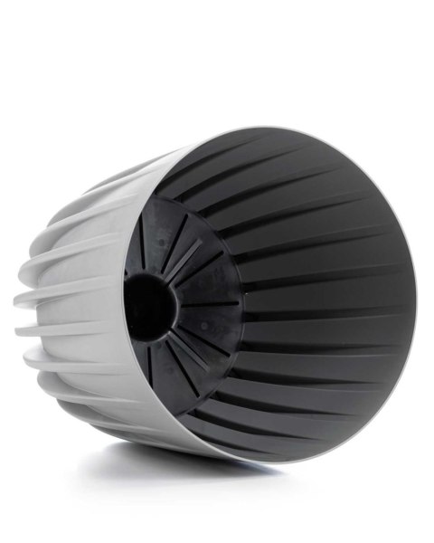 Donica Stripped szara h46x39 cm