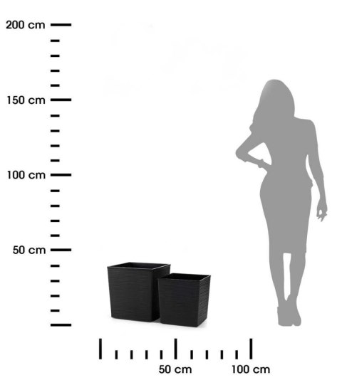 Zestaw donic Flore Riflo czarne