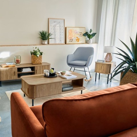 Stolik nocny Colva 2-drzwiowy